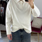POLO MOD. P***A MANICA LUNGA CREMA