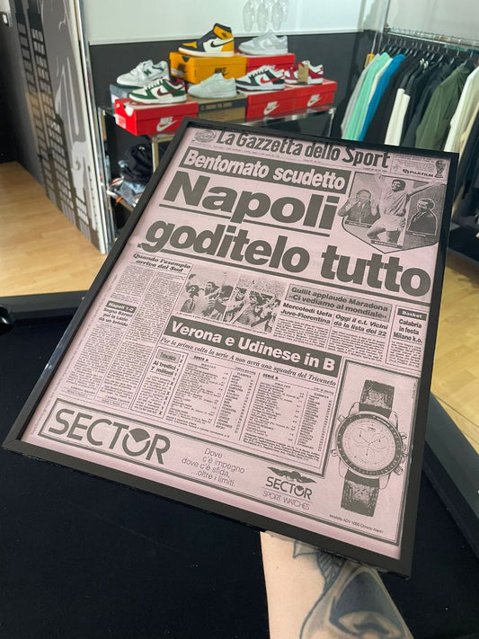 NAPOLI GODITELO TUTTO SCUDETTO 90