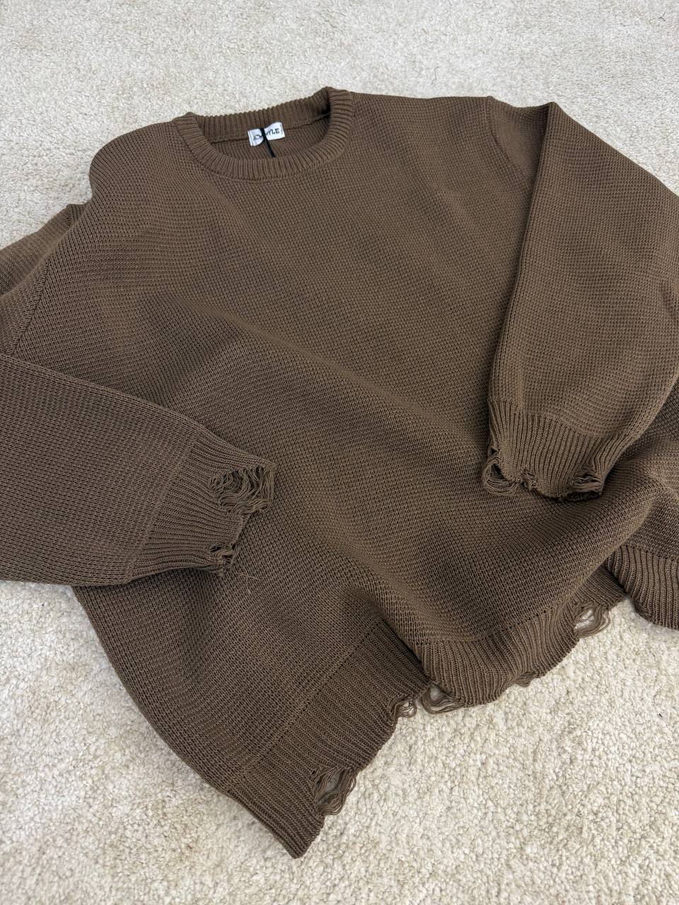 GIROCOLLO BASIC ROTTURE MARRONE