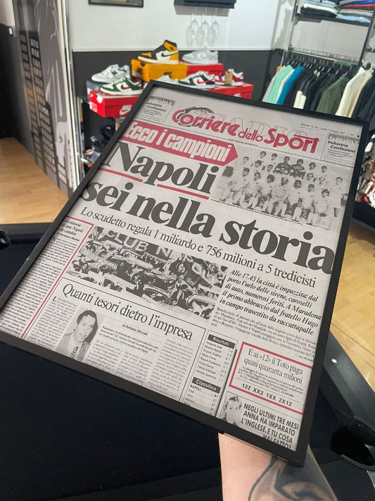 NAPOLI SEI NELLA STORIA SCUDETTO 87