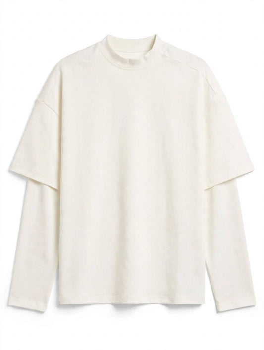 T-SHIRT DOPPIA MANICA THE BROTHERS BIANCA