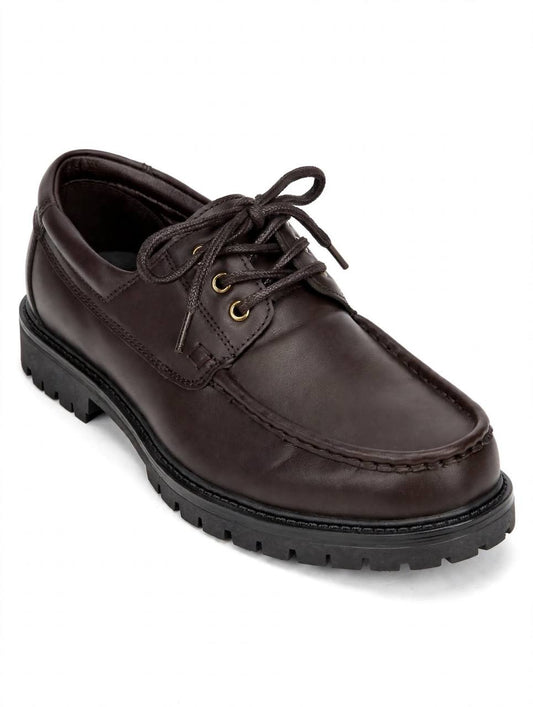 MOCASSINO MOD. TIMB. MARRONE