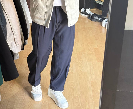 PANTALONE CON MOLLA BLU