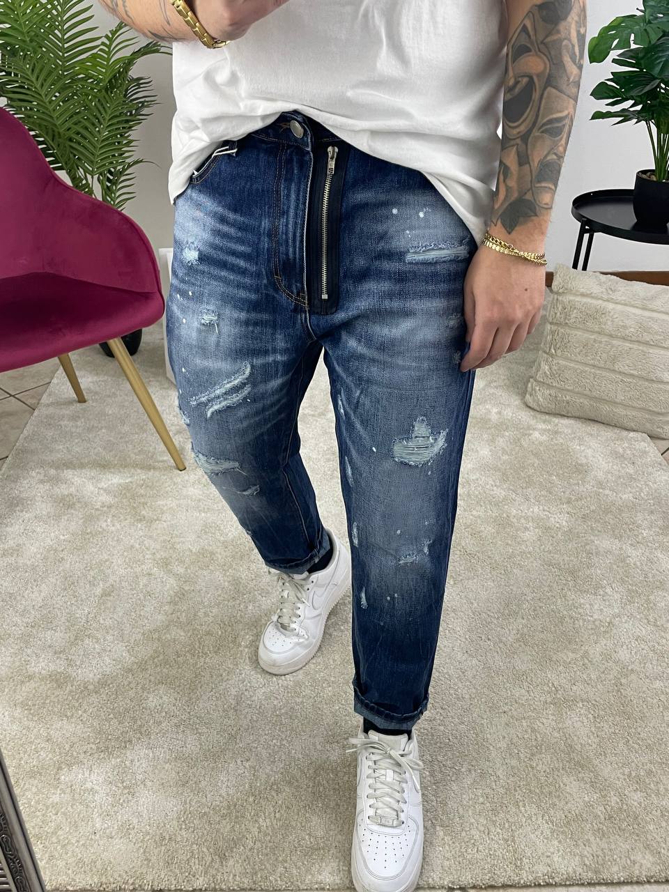 JEANS D2 ZIP