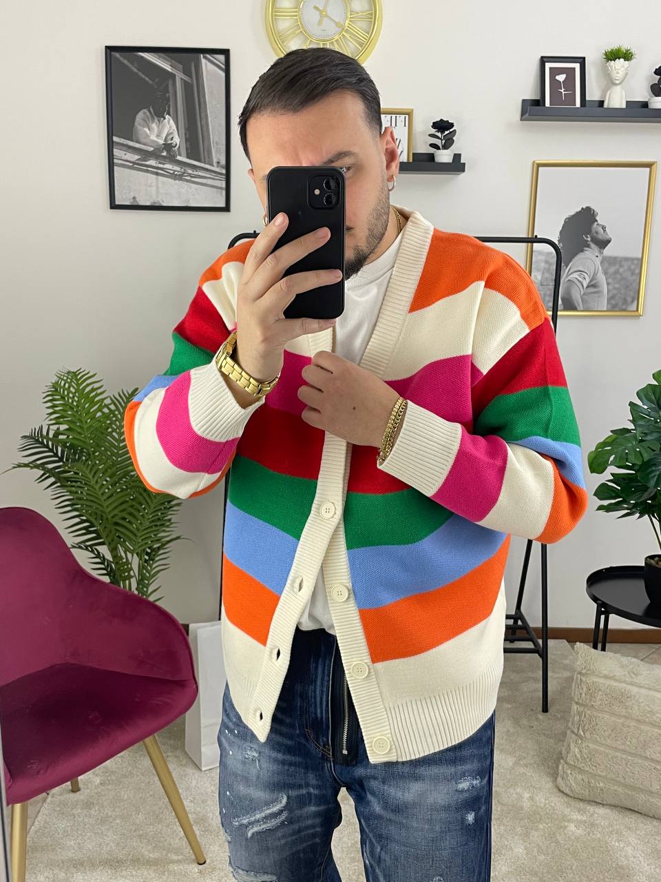 CARDIGAN MULTICOLOR