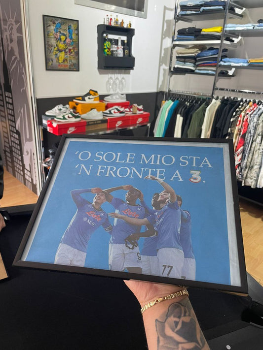 O SOLE MIO STA NFRONTE A 3
