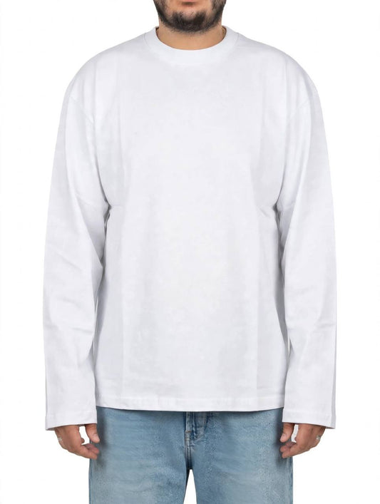 T-SHIRT BASIC MANICA OVER BIANCA