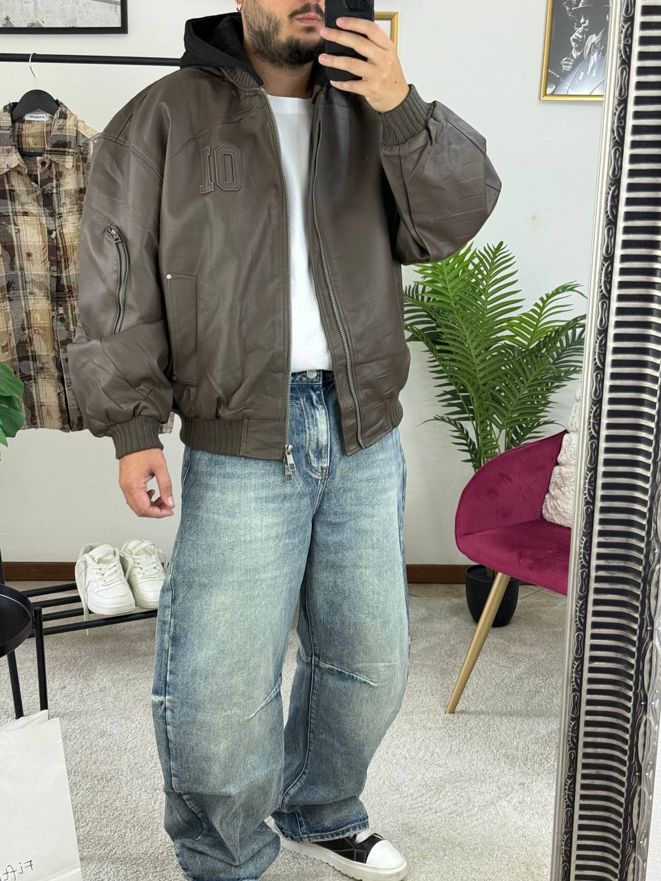 BOMBERINO ECOPELLE 01 MARRONE
