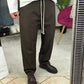 PANTALACCIO WEST MARRONE