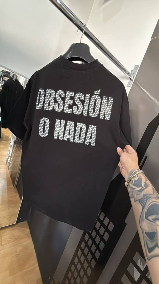 T-SHIRT OBSESION NERA