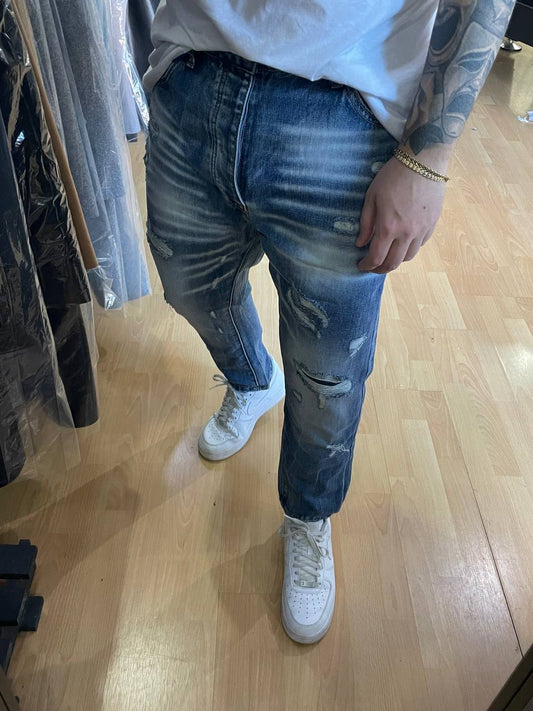 JEANS ROTTURE SFUMATO NEW