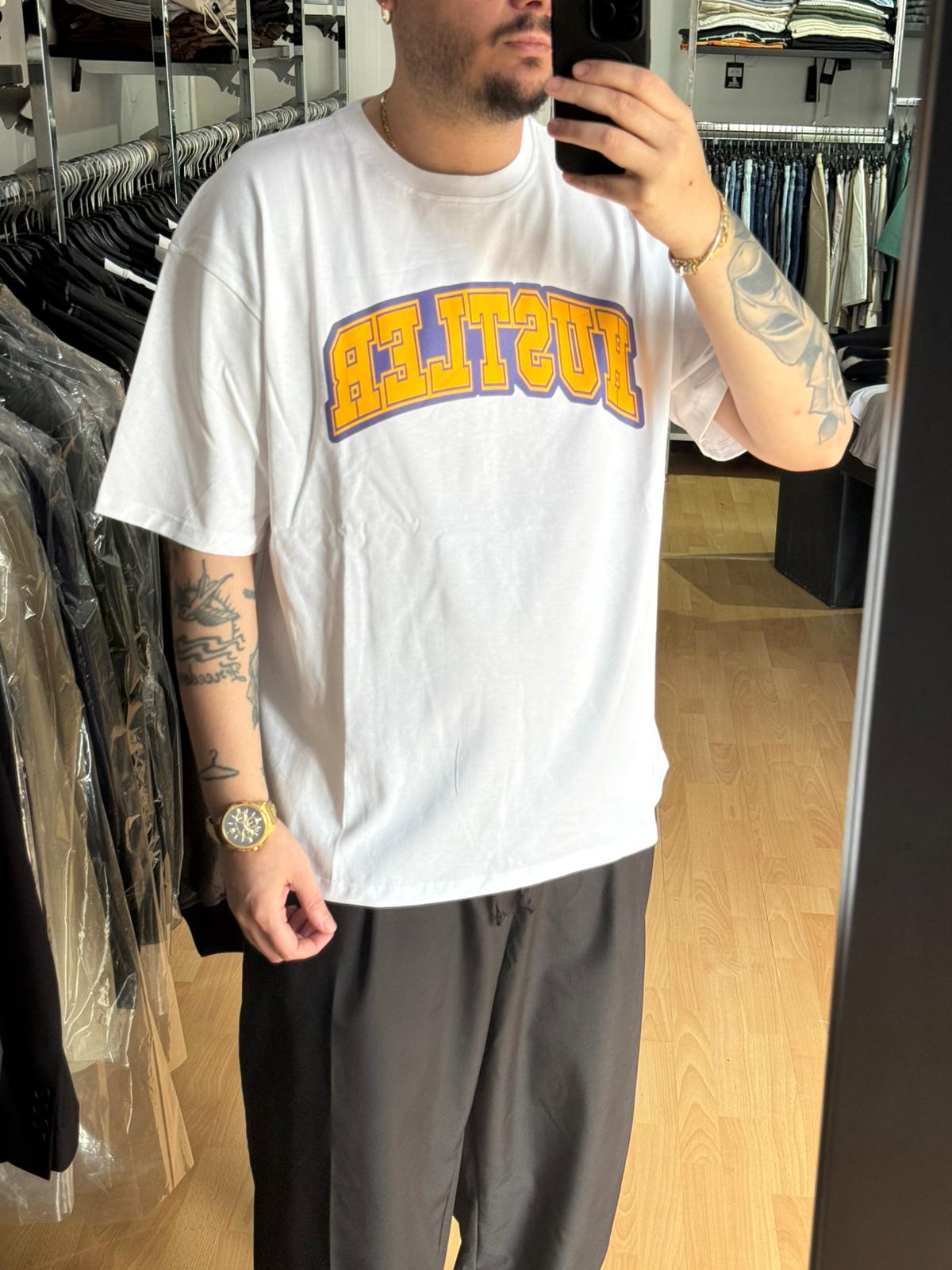 T-SHIRT HUSTLER BIANCA
