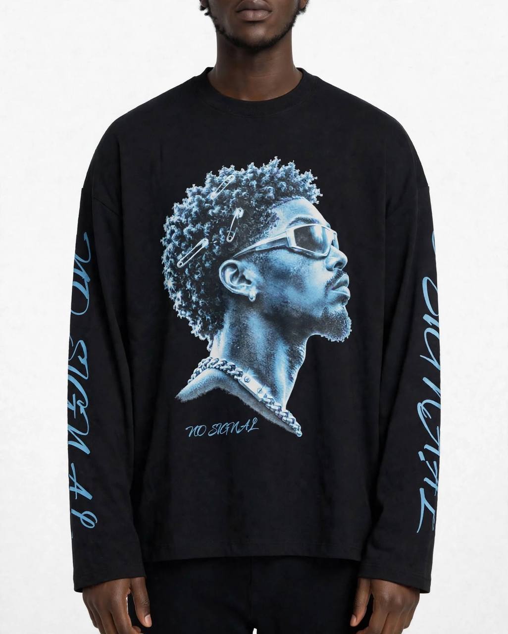 T-SHIRT NO SIGNAL NERA