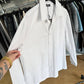 CAMICIA OVER CON TASCA BIANCA