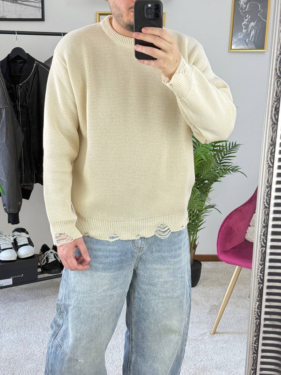 GIROCOLLO BASIC ROTTURE BEIGE