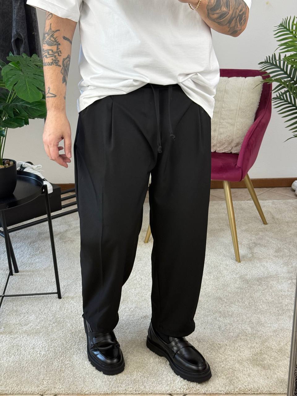 JAPAN LARGO CON MOLLA NERO