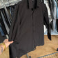 CAMICIA OVER TASCA NERA