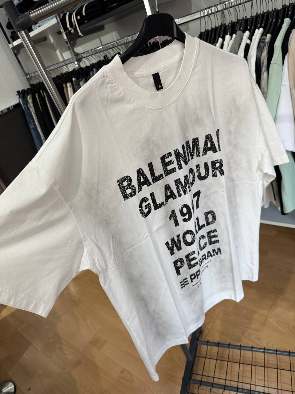 T-SHIRT STAMPA 1997 BIANCA