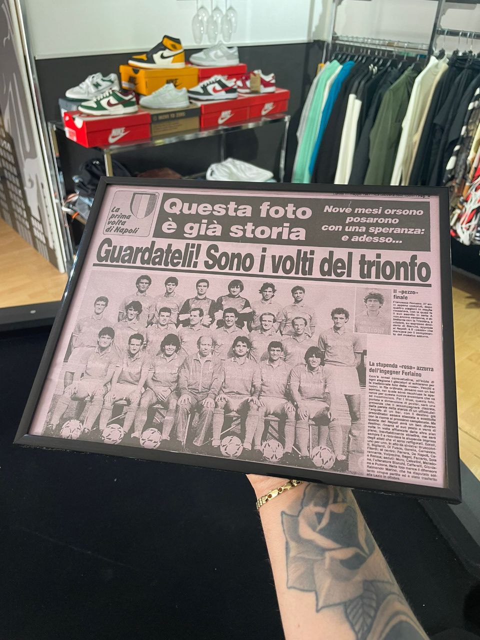 I VOLTI DEL TRIONFO SCUDETTO 87
