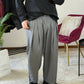PANT. FONDO LARGO MOD. Z**A GRIGIO