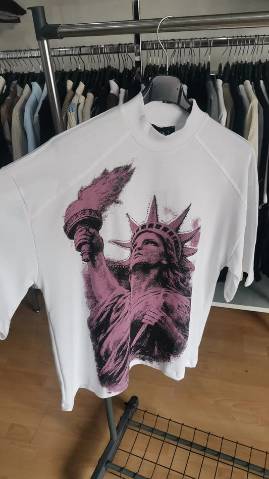 T-SHIRT STATUA NEW BIANCA