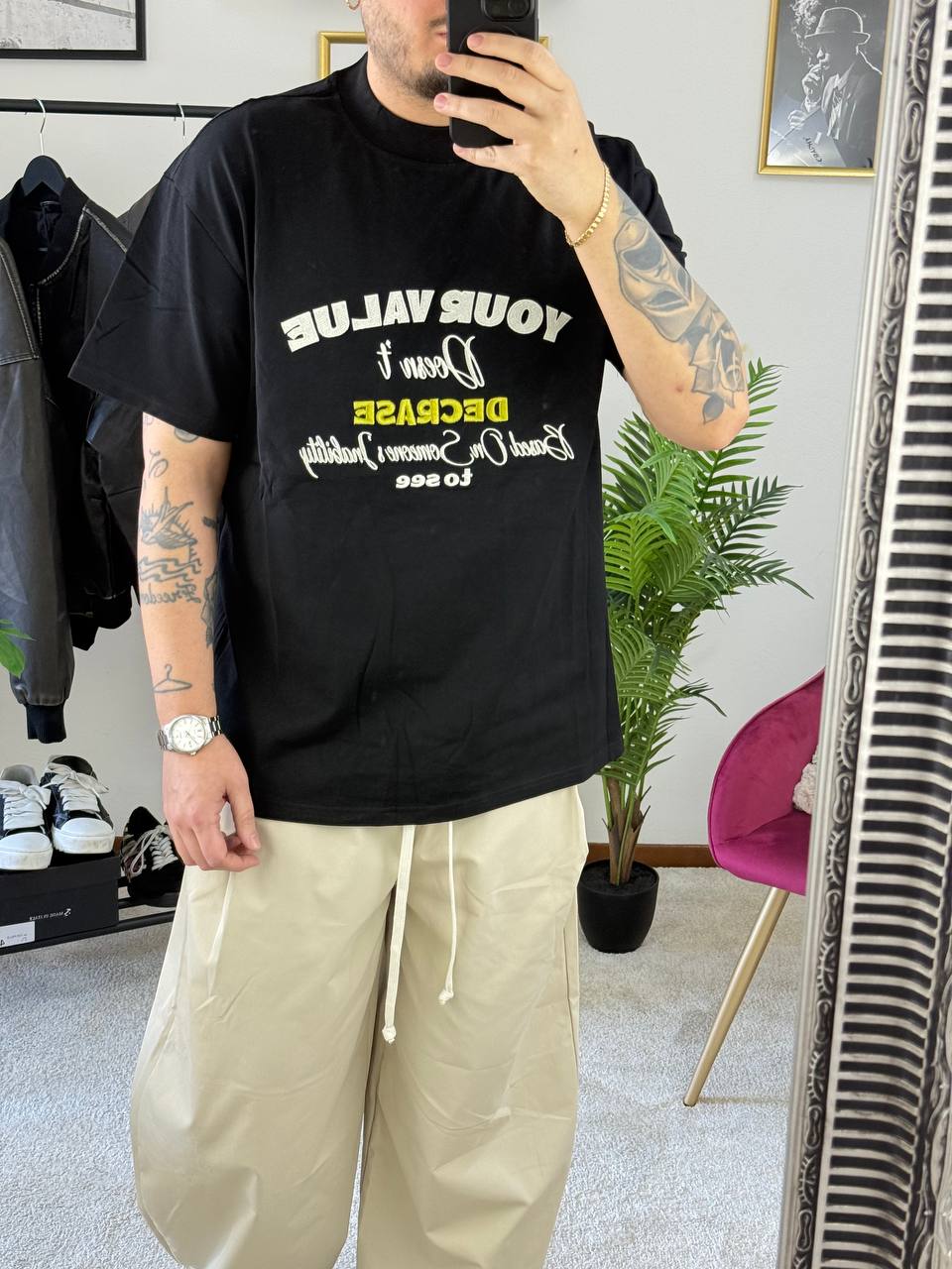 T-SHIRT DECARSE NERA