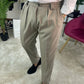 PANTALONE CLASSICO PIEGA BEIGE