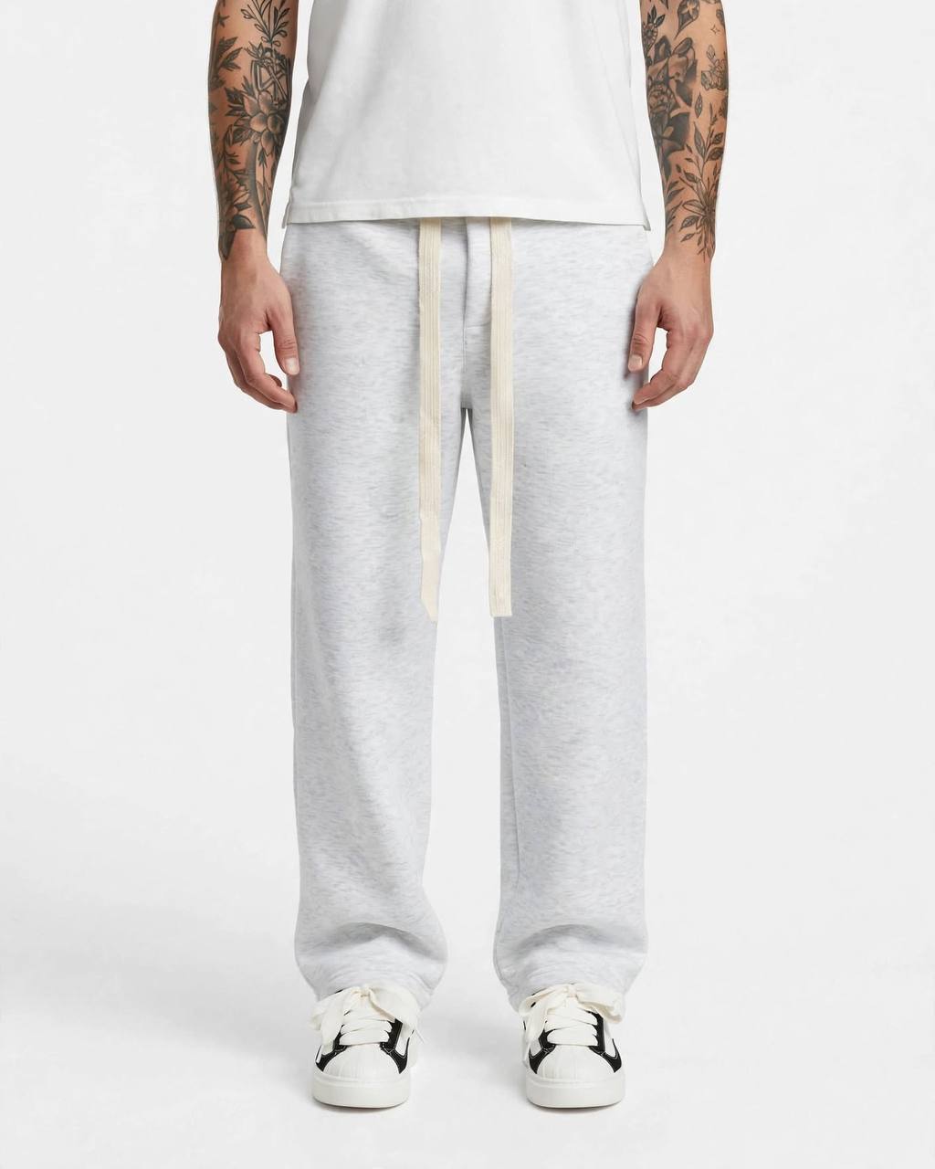 PANTALONE TUTA FONDO LARGO THE BROTHERS GRIGIO CHIARO