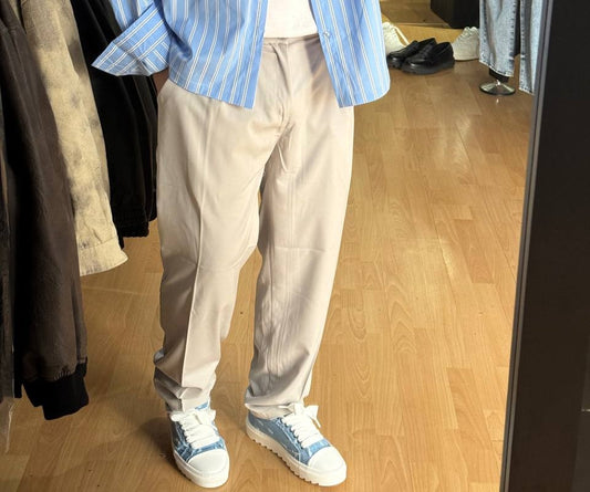 PANTALONE FONDO LARGO IMB10 GHIACCIO