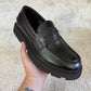 MOCASSINO ECOPELLE NERO