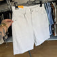 BERMUDA JEANS BIANCO