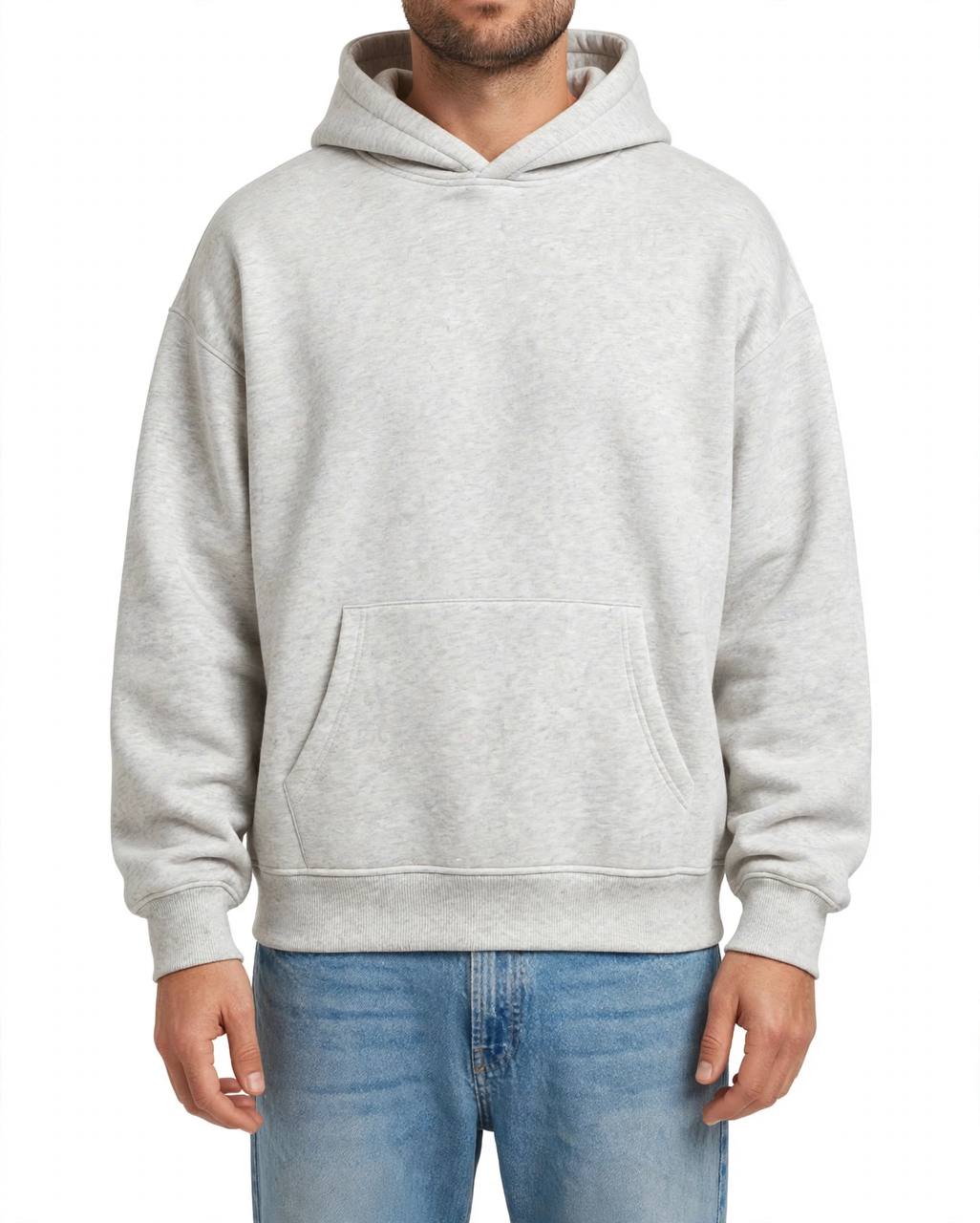 FELPA BASIC THE BROTHERS GRIGIO CHIARO