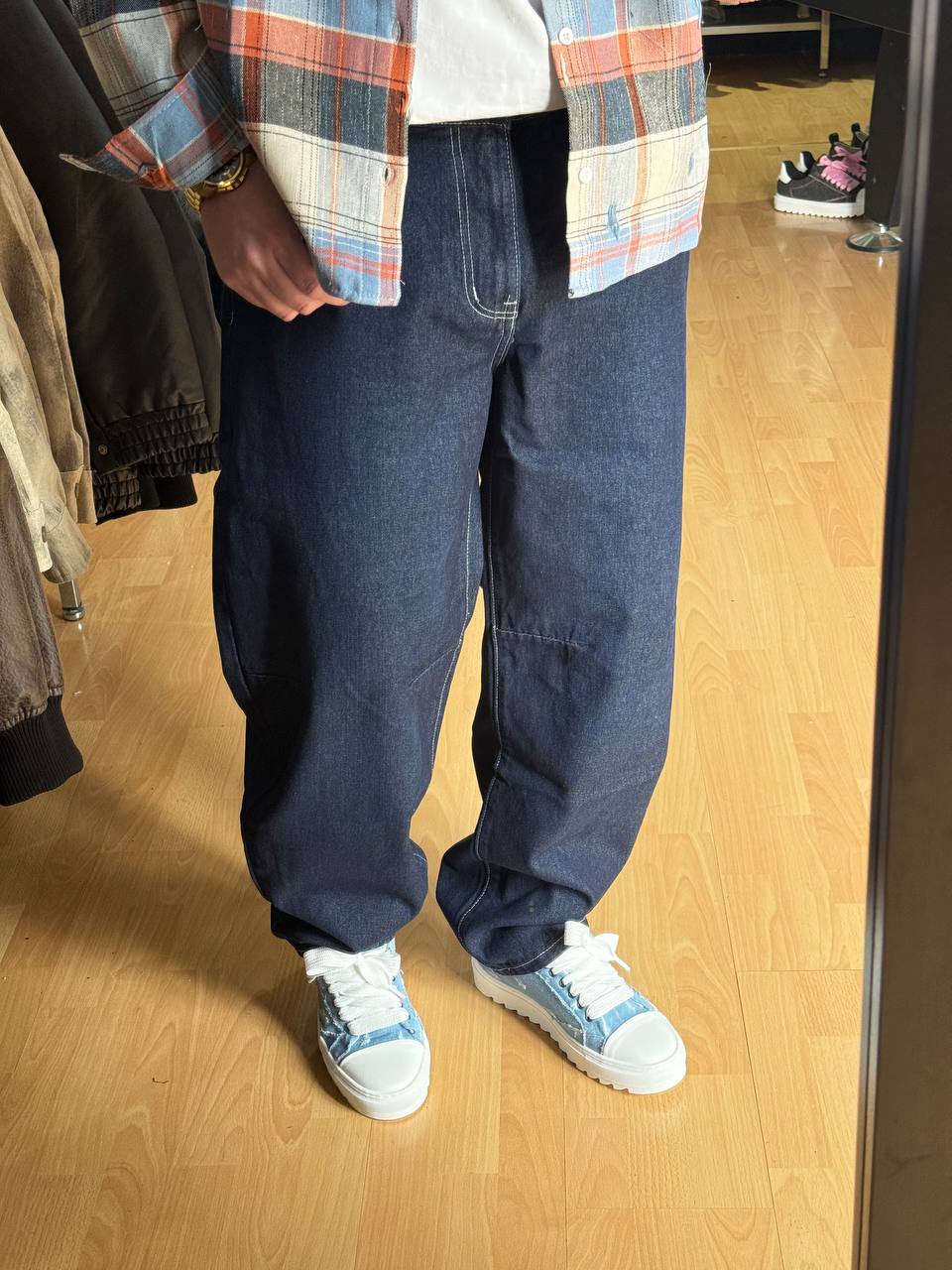 JEANS BALLOON BLU