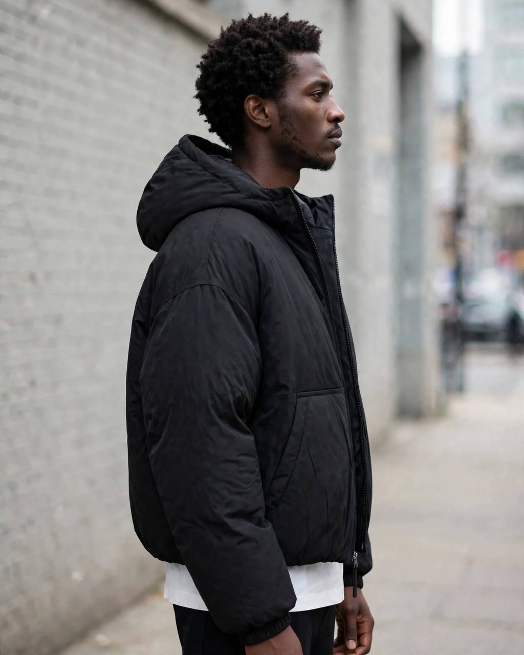 BOMBERINO PUFFER FAST NERO