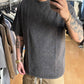 T-SHIRT MARMORIZZATA GRIGIO SCURO