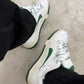 SNEAKER SKATE BIANCHE E VERDI
