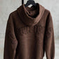 FELPA CAPPUCCIO VERY MARRONE
