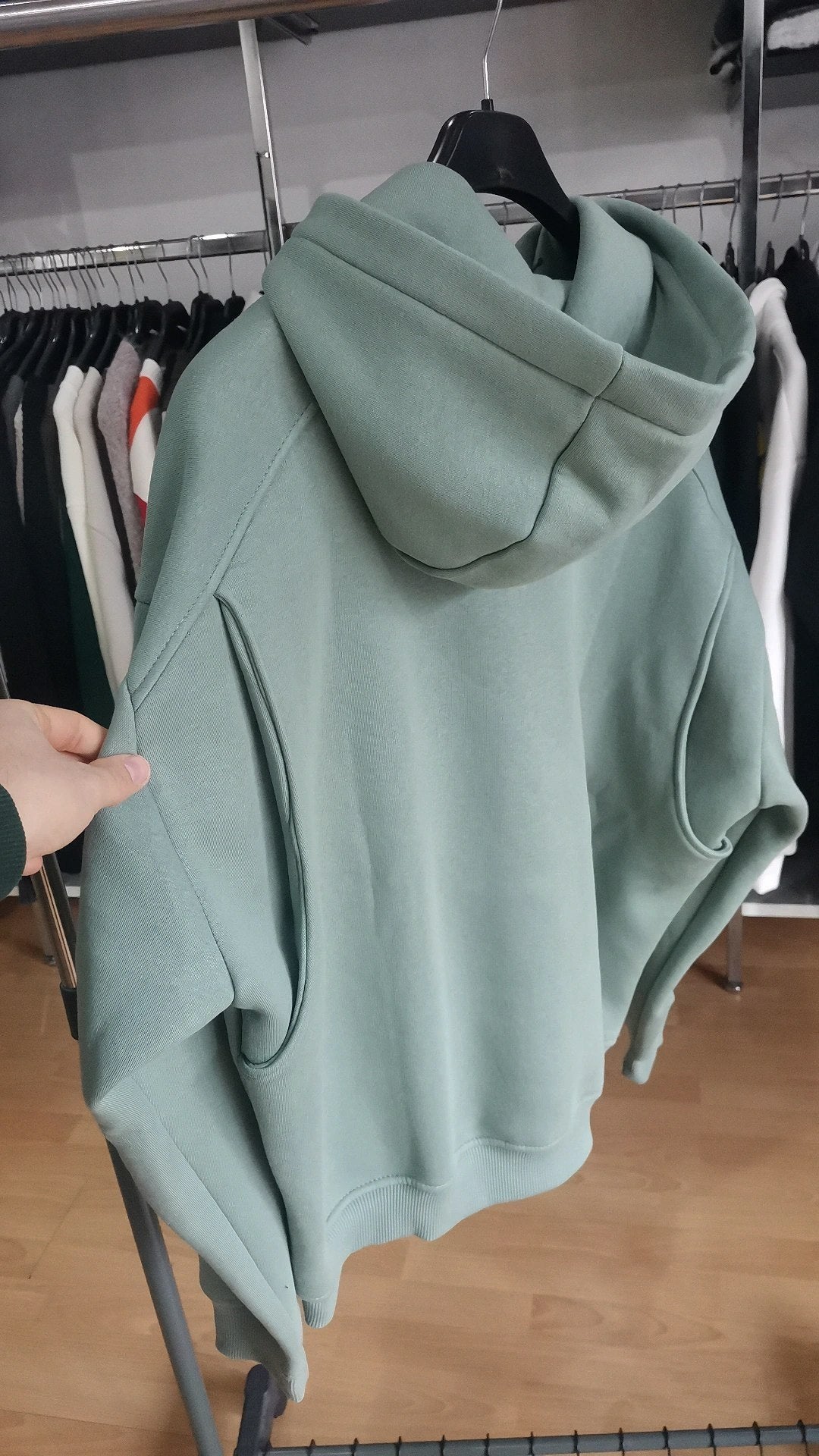 FELPA BASIC PREMIUM VERDE ACQUA