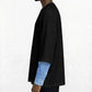 T-SHIRT DOPPIA MANICA CAMICIA NERA