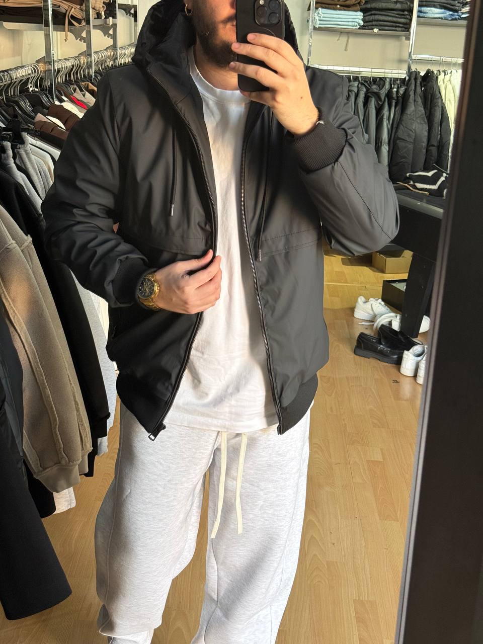 GIUBBINO TECNICO NERO