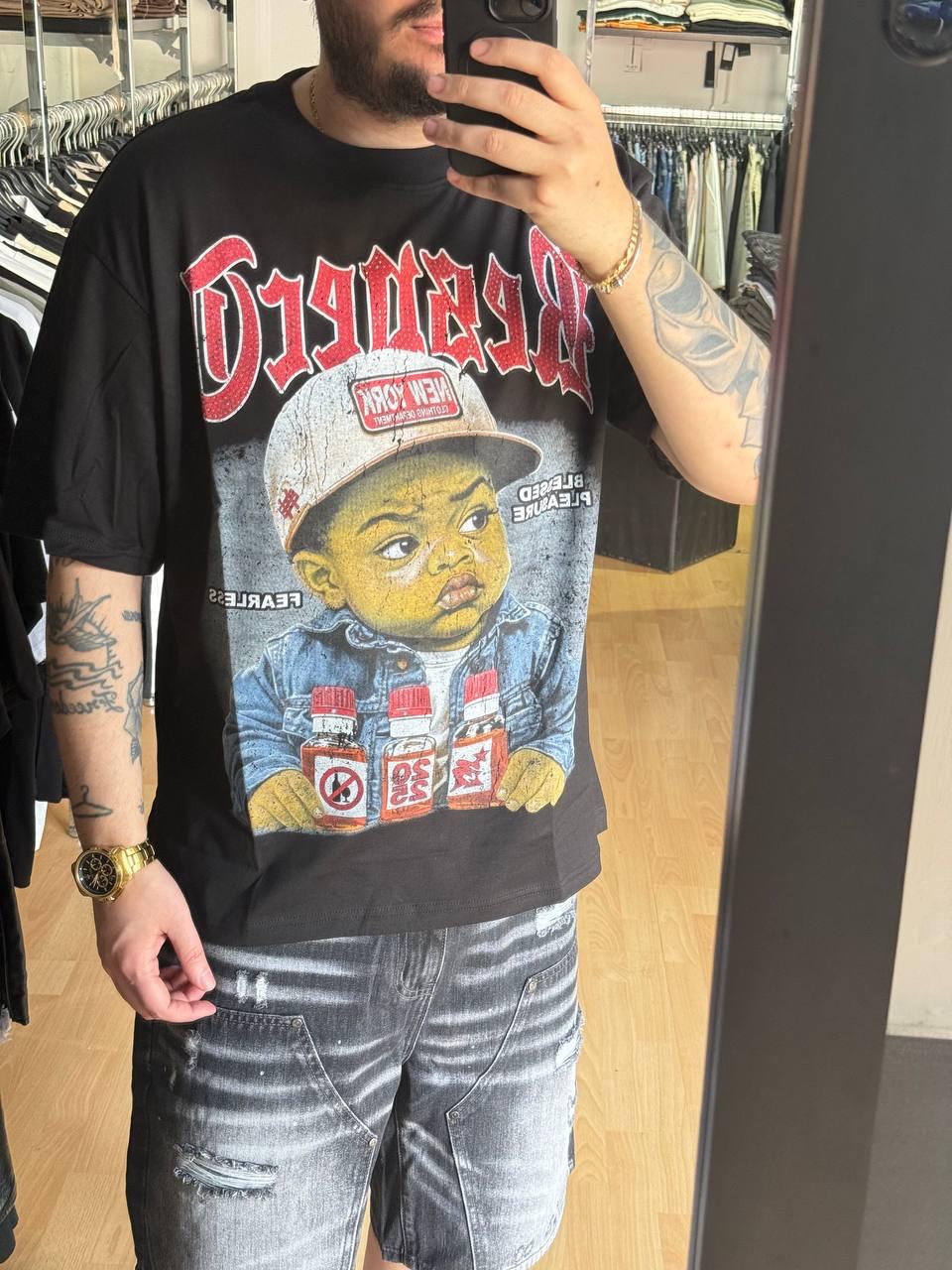 T-SHIRT RESPECT NERA