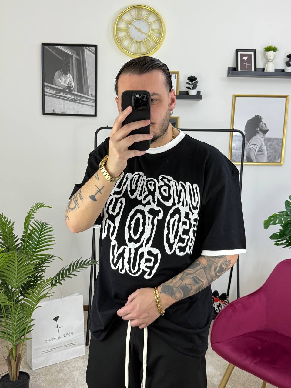 T-SHIRT FUN NERA