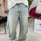 JEANS BAGGY SFUMATO CHIARO