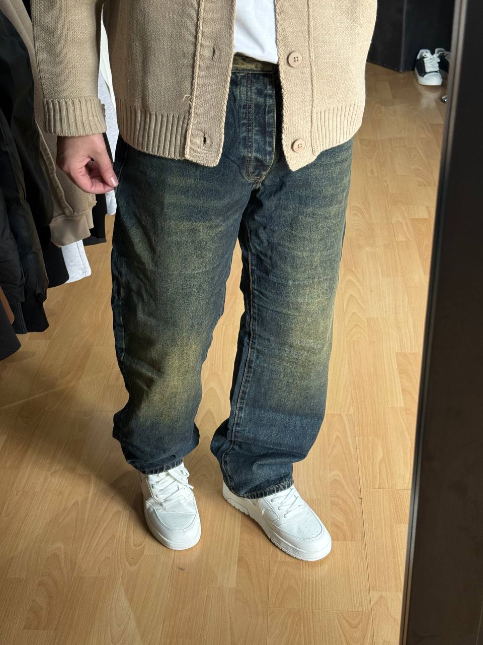 JEANS BAGGY SABBIATO SCURO