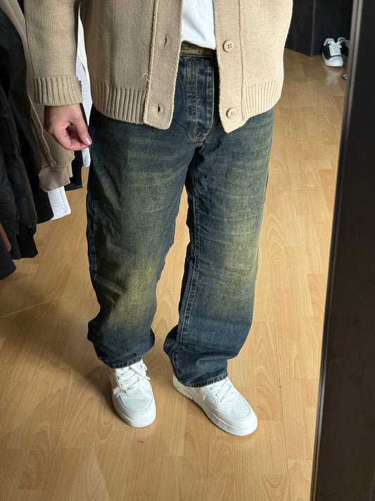 JEANS BAGGY SABBIATO SCURO