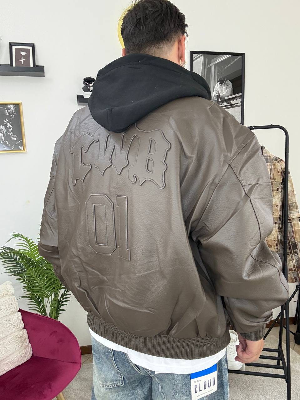 BOMBERINO ECOPELLE 01 MARRONE