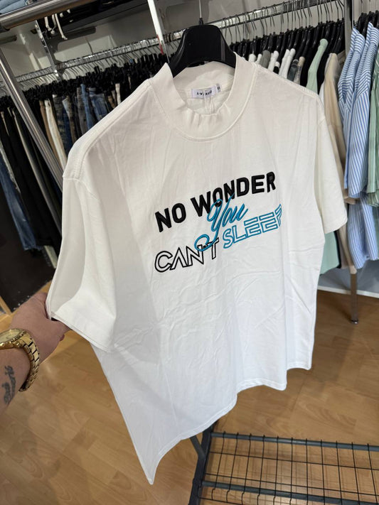 T-SHIRT RICAMO WONDER BIANCA