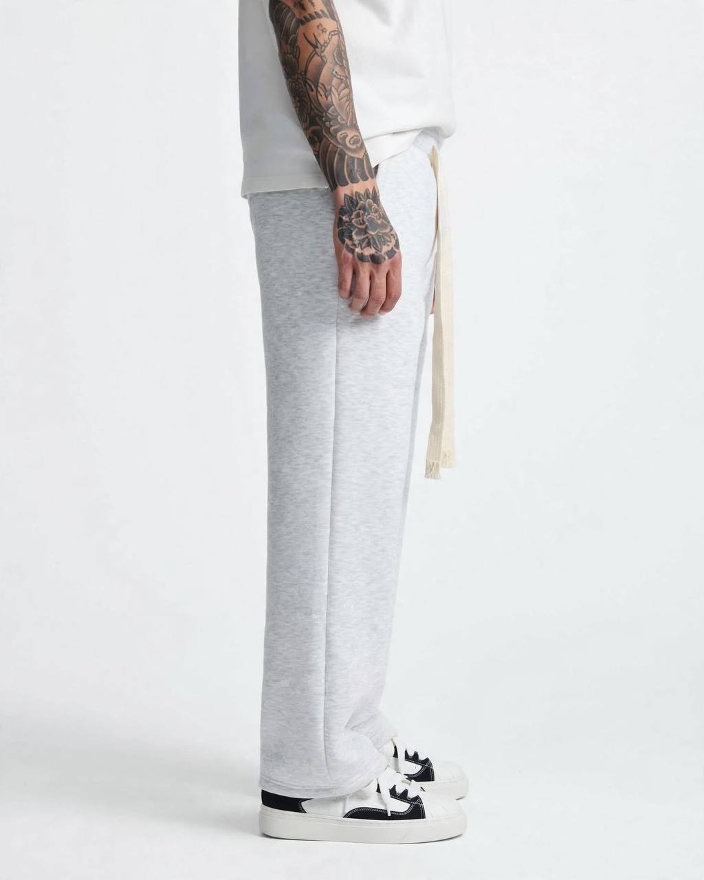 PANTALONE TUTA FONDO LARGO THE BROTHERS GRIGIO CHIARO