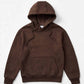 FELPA CAPPUCCIO WEAR BRILLANRINI MARRONE
