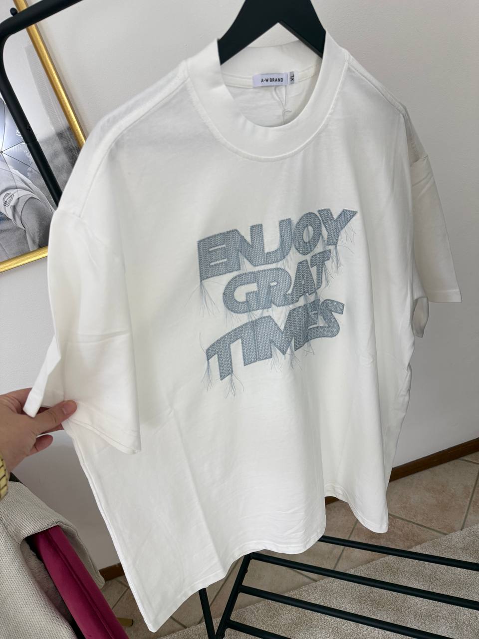 T-SHIRT ENJOY BIANCA